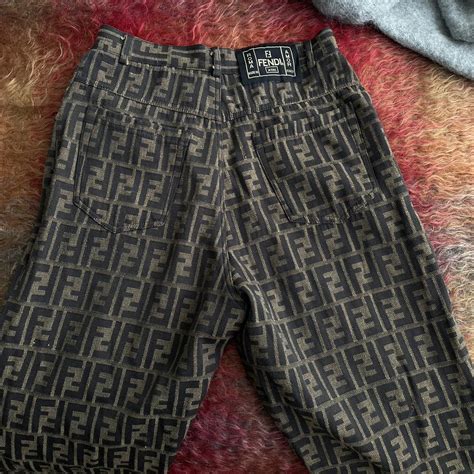 fendi mens trousers|fendi trousers women's.